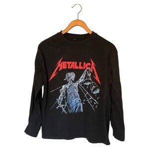 Metallica Black T-Shirt Tour Men's Size M Music Band